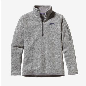 Gray Patagonia fleece